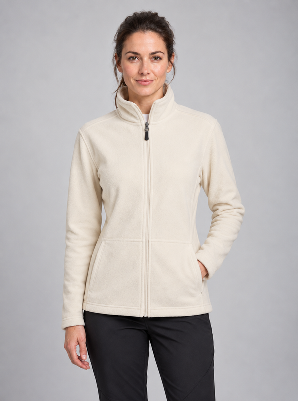 Casaco Polar Senhora Berta-Ivory-XS-RAG-Tailors-Fardas-e-Uniformes-Vestuario-Pro