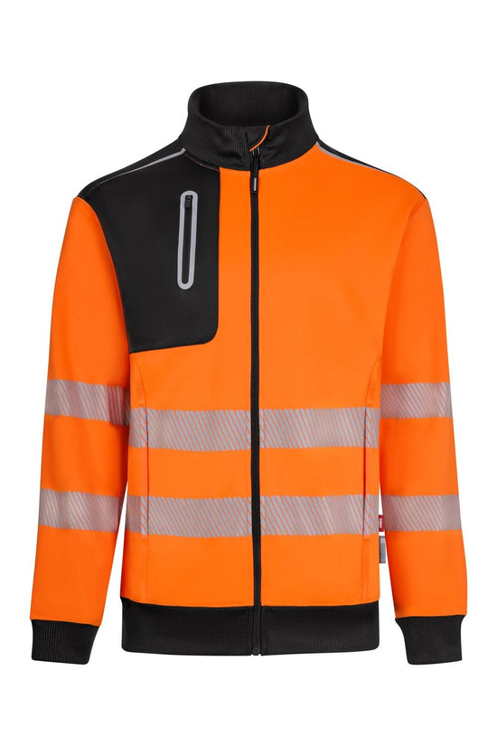 Casaco Polar Técnico de Alta Visibilidade V.Dynamix Hi Vis-Preto/laranja Fluorescente - 00/19-S-RAG-Tailors-Fardas-e-Uniformes-Vestuario-Pro