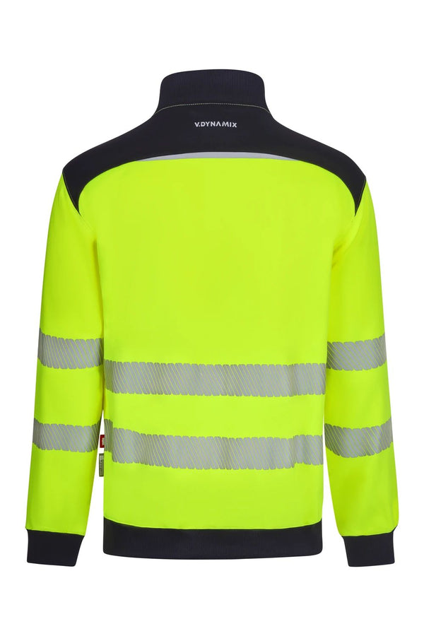 Casaco Polar Técnico de Alta Visibilidade V.Dynamix Hi Vis-RAG-Tailors-Fardas-e-Uniformes-Vestuario-Pro