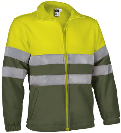 Casaco Polar de Alta Visibilidade Adamantina-amarelo fluor-verde militar-S-RAG-Tailors-Fardas-e-Uniformes-Vestuario-Pro