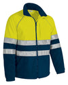 Fiore giallo/blu navy