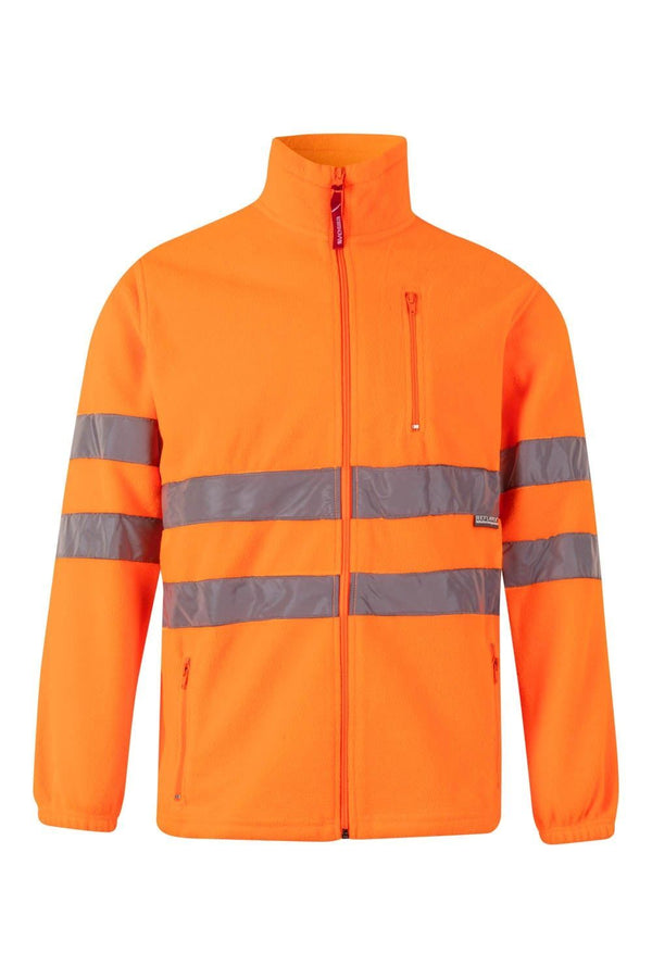 Casaco Polar de Alta Visibilidade-Narnaja Fluor-XS-RAG-Tailors-Fardas-e-Uniformes-Vestuario-Pro