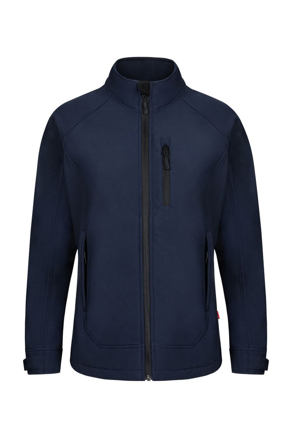 Casaco Soft Shell de Mulher para Indústria-Azul Navy - 61-XS-RAG-Tailors-Fardas-e-Uniformes-Vestuario-Pro