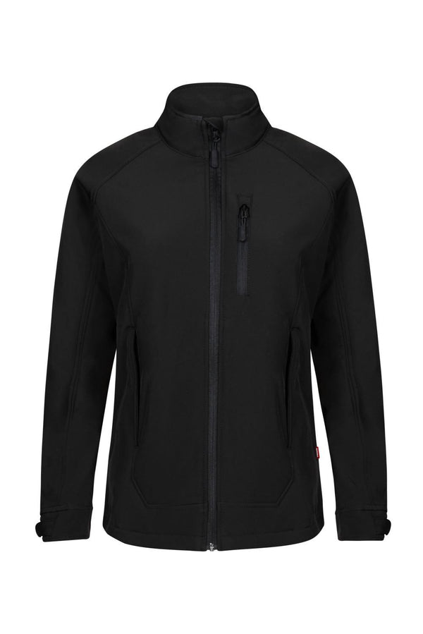 Casaco Soft Shell de Mulher para Indústria-Preto - 00-XS-RAG-Tailors-Fardas-e-Uniformes-Vestuario-Pro