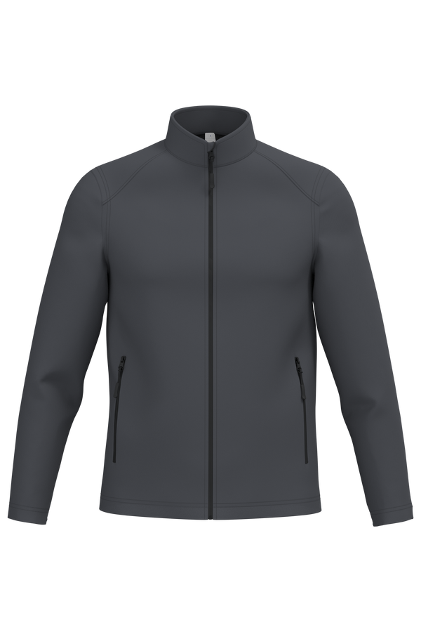 Casaco Softshell 2 Camadas Homem-Cinzento Escuro Ideal-S-RAG-Tailors-Fardas-e-Uniformes-Vestuario-Pro