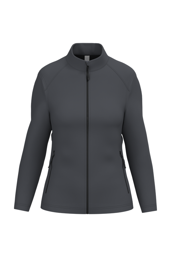 Casaco Softshell 2 Camadas de Senhora-Cinzento Escuro Ideal-XS-RAG-Tailors-Fardas-e-Uniformes-Vestuario-Pro