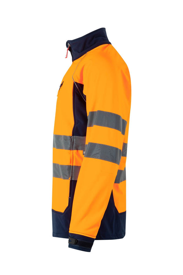 Casaco Softshell Bicolor de Alta Visibilidade-RAG-Tailors-Fardas-e-Uniformes-Vestuario-Pro