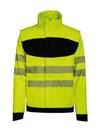 Casaco Softshell de Alta Visibilidade-Amarelo Alta Visibilidade / Preto-S-RAG-Tailors-Fardas-e-Uniformes-Vestuario-Pro