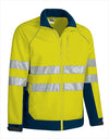 Fiore giallo/blu navy