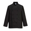 Casaco Somerset Chefs L/S-Preto-L-RAG-Tailors-Fardas-e-Uniformes-Vestuario-Pro