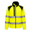 Casaco Sweat-Shirt de Alta Visibilidade WX2 Eco-Amarelo/preto-S-RAG-Tailors-Fardas-e-Uniformes-Vestuario-Pro