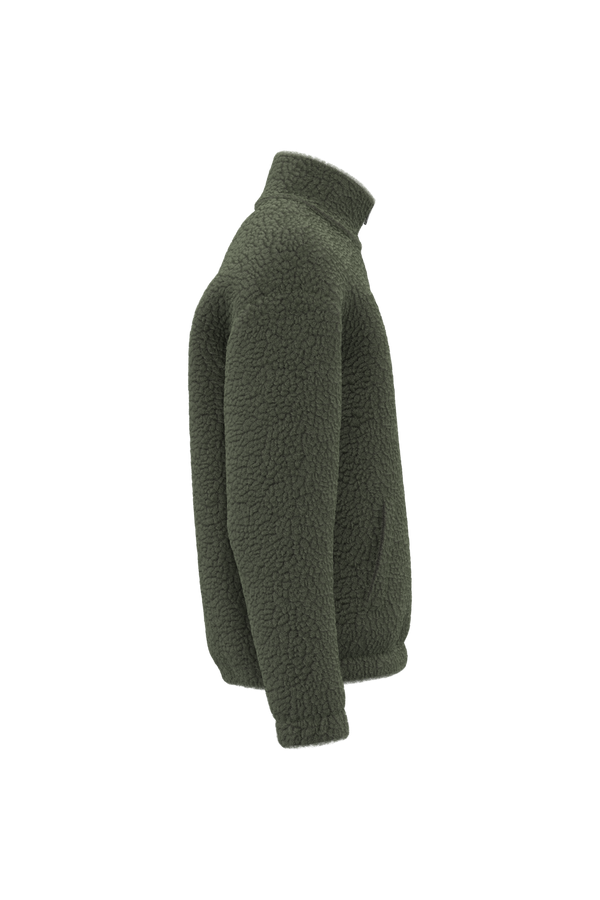 Casaco Sweatshirt com Ombros Descaídos em Sherpa Unissexo-RAG-Tailors-Fardas-e-Uniformes-Vestuario-Pro