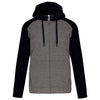 Gray Heather / Black