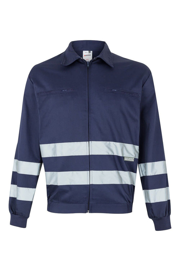Casaco com Faixas-Azul Marinho-S-RAG-Tailors-Fardas-e-Uniformes-Vestuario-Pro