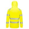 Casaco com capuz DX4 Hi-Vis 1/4 Zip-RAG-Tailors-Fardas-e-Uniformes-Vestuario-Pro