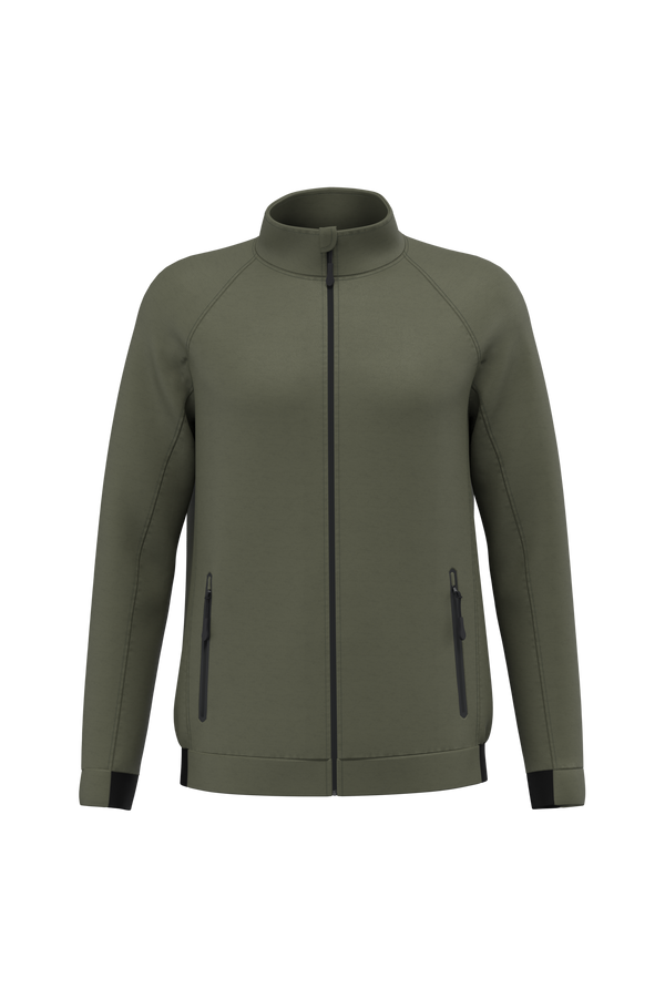 Casaco com gola subida-Cáqui Desportivo-XS-RAG-Tailors-Fardas-e-Uniformes-Vestuario-Pro