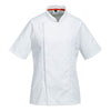 Casaco de Cozinha de Mulher Manga Curta MeshAir Pro-Branco-XS-RAG-Tailors-Fardas-e-Uniformes-Vestuario-Pro
