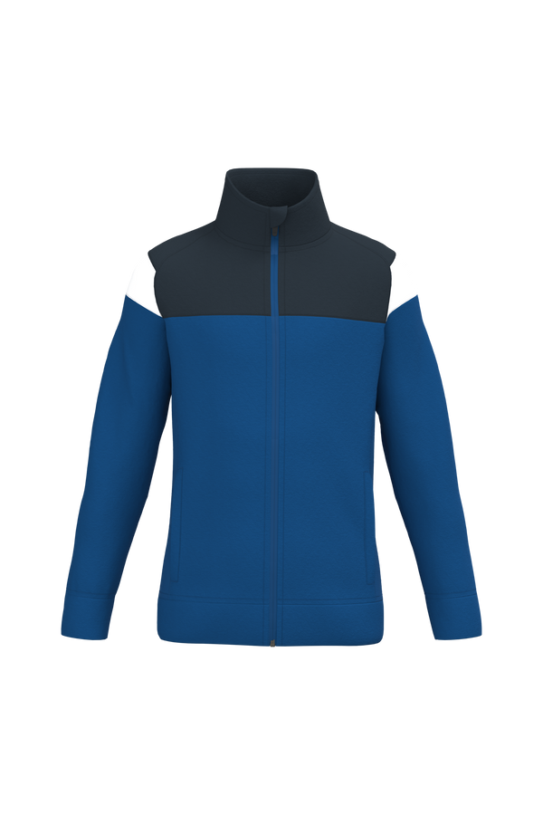 Casaco de Fato de Treino com Fecho Criança-Azul Royal Escuro / Azul Marinho-4/6 Anos-RAG-Tailors-Fardas-e-Uniformes-Vestuario-Pro