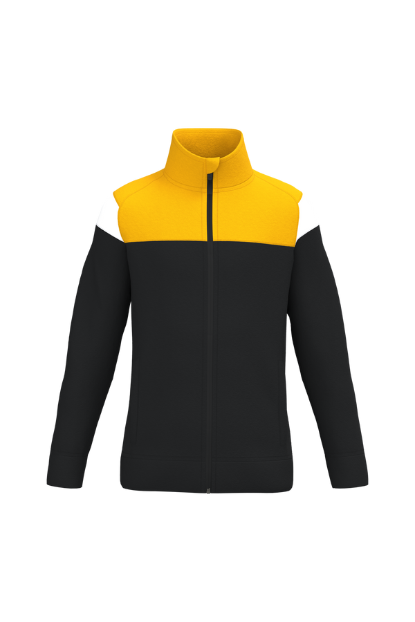 Casaco de Fato de Treino com Fecho Criança-Preto / Amarelo Desportivo-4/6 Anos-RAG-Tailors-Fardas-e-Uniformes-Vestuario-Pro