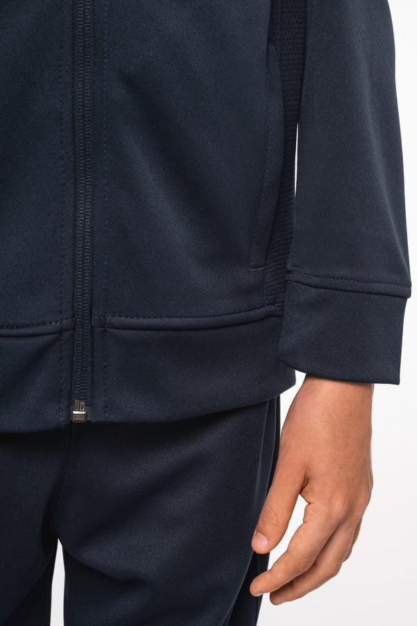 Casaco de Fato de Treino com Fecho Criança-RAG-Tailors-Fardas-e-Uniformes-Vestuario-Pro