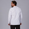 Casaco de Homem com Gola Mao Branco-RAG-Tailors-Fardas-e-Uniformes-Vestuario-Pro