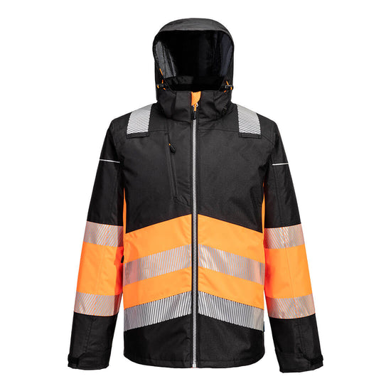 Casaco de Inverno DX4 Hi-Vis Classe 1-Laranja/Preto-XS-RAG-Tailors-Fardas-e-Uniformes-Vestuario-Pro