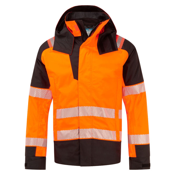 Casaco de Inverno PW3 Modaflame Chuva + Hi-Vis Multi-Norm FR-Laranja/preto-S-RAG-Tailors-Fardas-e-Uniformes-Vestuario-Pro