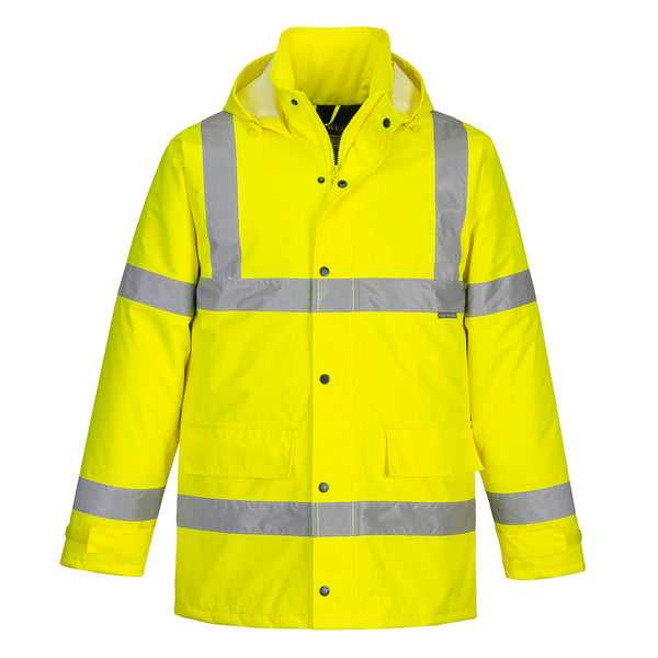 Casaco de Inverno de Alta Visibilidade para o Trânsito-Amarelo-XS-RAG-Tailors-Fardas-e-Uniformes-Vestuario-Pro