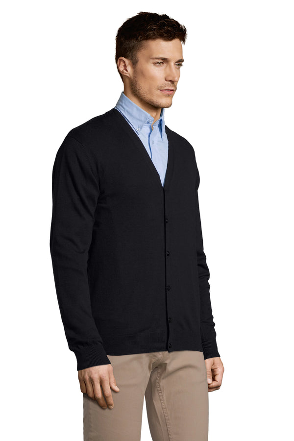 Casaco de Malha com Decote em V para Homem GOLDEN MEN-RAG-Tailors-Fardas-e-Uniformes-Vestuario-Pro