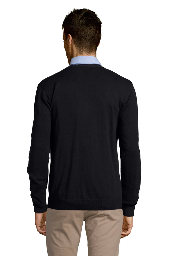 Casaco de Malha com Decote em V para Homem GOLDEN MEN-RAG-Tailors-Fardas-e-Uniformes-Vestuario-Pro