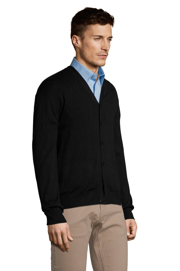 Casaco de Malha com Decote em V para Homem GOLDEN MEN-RAG-Tailors-Fardas-e-Uniformes-Vestuario-Pro