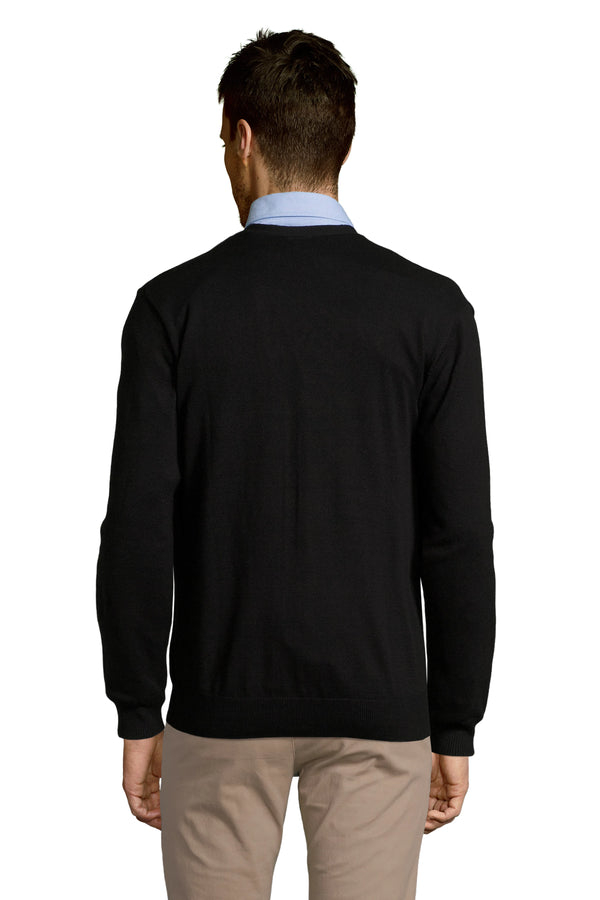 Casaco de Malha com Decote em V para Homem GOLDEN MEN-RAG-Tailors-Fardas-e-Uniformes-Vestuario-Pro