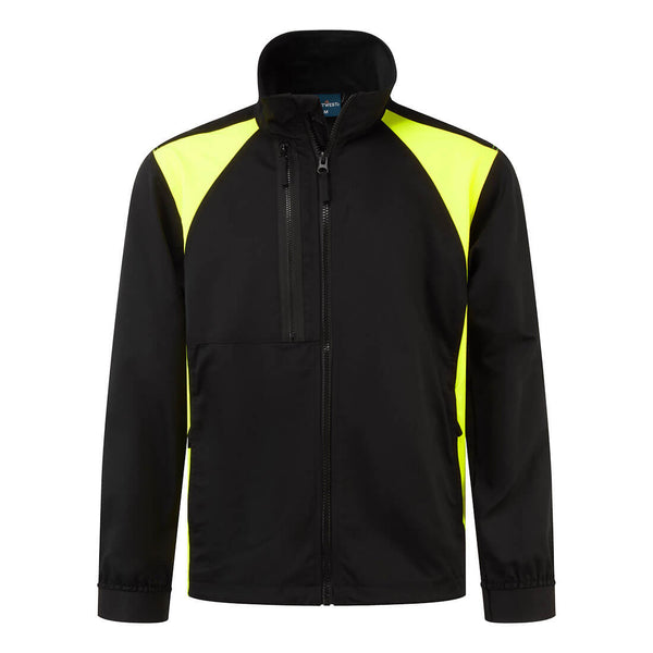 Casaco de Trabalho WX2 Stretch-Preto/amarelo-S-RAG-Tailors-Fardas-e-Uniformes-Vestuario-Pro