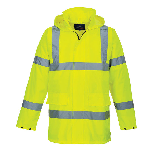 Casaco de alta visibilidade ligeiro para tráfego-Amarelo-XS-RAG-Tailors-Fardas-e-Uniformes-Vestuario-Pro