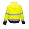 Casaco de bombardeiro Hi-Vis 2 em 1 com contraste Essential Lite-RAG-Tailors-Fardas-e-Uniformes-Vestuario-Pro