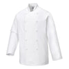 Casaco de cozinheiro Sussex-Branco-L-RAG-Tailors-Fardas-e-Uniformes-Vestuario-Pro