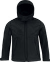 Casaco de criança Softshell com capuz-Preto-5/6-RAG-Tailors-Fardas-e-Uniformes-Vestuario-Pro