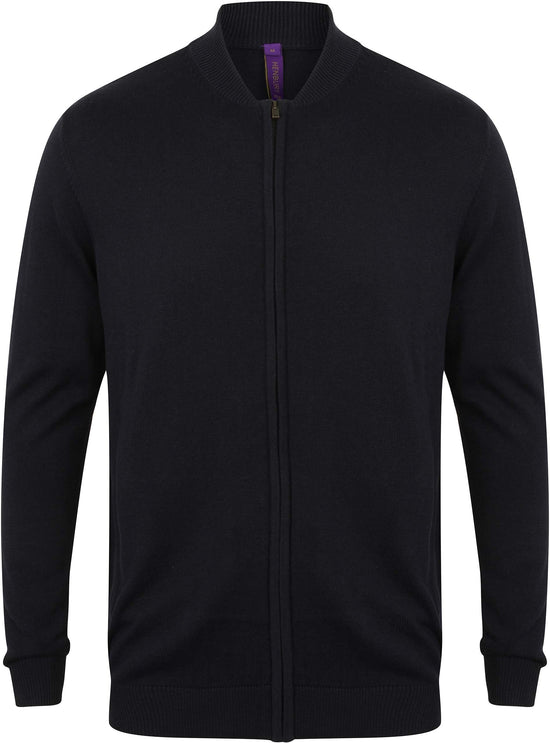 Casaco de malha gola Bomber-RAG-Tailors-Fardas-e-Uniformes-Vestuario-Pro