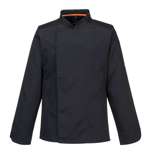Casaco de manga comprida Strech Mesh Air-Preto-S-RAG-Tailors-Fardas-e-Uniformes-Vestuario-Pro