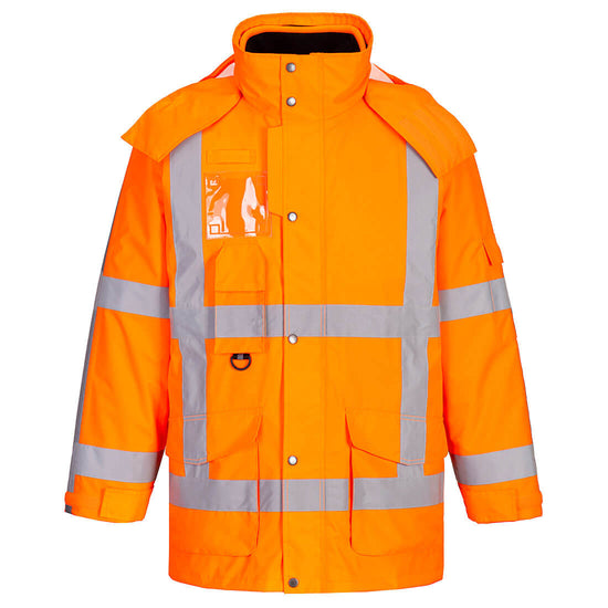 Casaco de tráfego RWS 3 em 1-Laranja-S-RAG-Tailors-Fardas-e-Uniformes-Vestuario-Pro