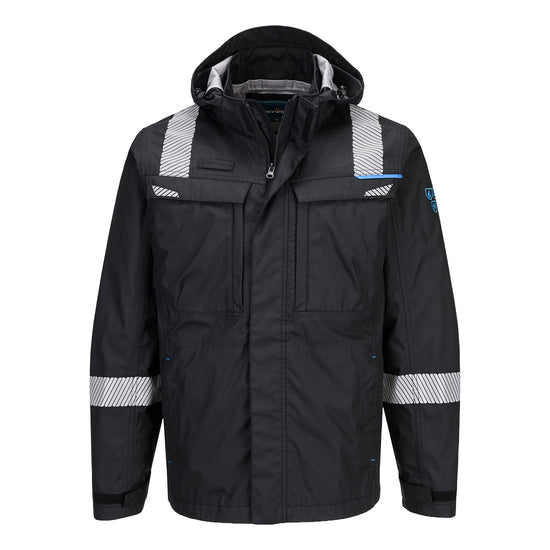 Casaco impermeável WX3 Modaflame Rain+ FR-Preto-S-RAG-Tailors-Fardas-e-Uniformes-Vestuario-Pro