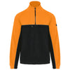 Casaco polar bicolor eco-responsável unissexo-Black / Orange-XS-RAG-Tailors-Fardas-e-Uniformes-Vestuario-Pro