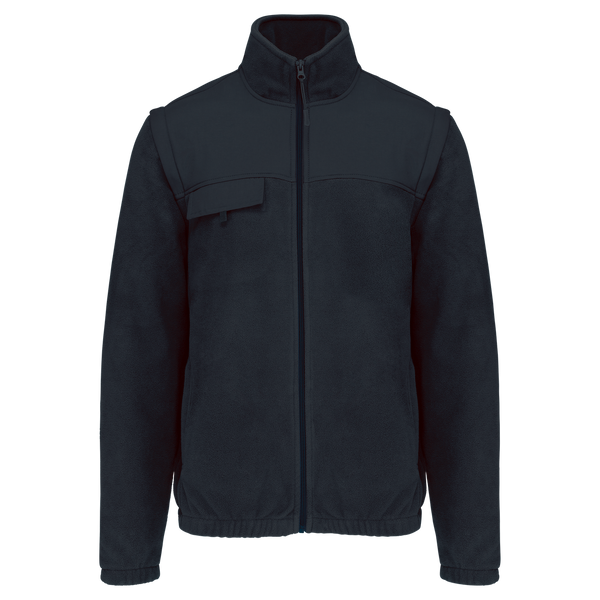 Casaco polar com mangas amovíveis-Navy-S-RAG-Tailors-Fardas-e-Uniformes-Vestuario-Pro