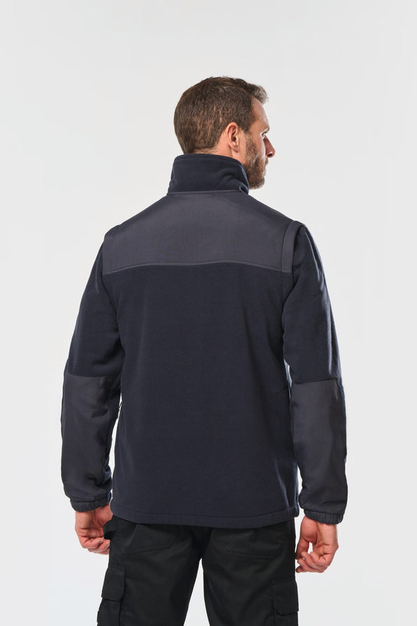 Casaco polar com mangas amovíveis-RAG-Tailors-Fardas-e-Uniformes-Vestuario-Pro
