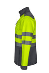Casaco soft shell bicolor Alta Visibilidade-RAG-Tailors-Fardas-e-Uniformes-Vestuario-Pro