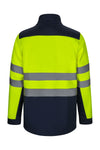 Casaco soft shell bicolor Alta Visibilidade-RAG-Tailors-Fardas-e-Uniformes-Vestuario-Pro