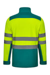 Casaco soft shell bicolor Alta Visibilidade-RAG-Tailors-Fardas-e-Uniformes-Vestuario-Pro