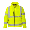 Casaco softshell de alta visibilidade (3L)-Amarelo-L-RAG-Tailors-Fardas-e-Uniformes-Vestuario-Pro