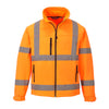 Casaco softshell de alta visibilidade (3L)-Laranja-L-RAG-Tailors-Fardas-e-Uniformes-Vestuario-Pro