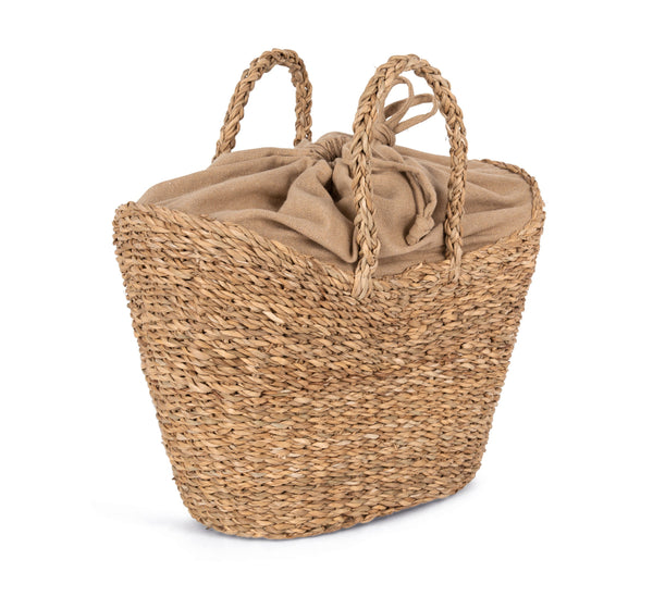 Cesta meia-lua em junco do mar-Seagrass / Hemp-Único-RAG-Tailors-Fardas-e-Uniformes-Vestuario-Pro